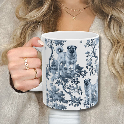 Anatolian Shepherd Mug - Toile Pattern