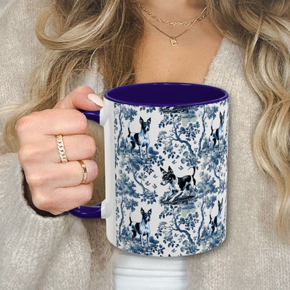 Rat Terrier Mug Toile