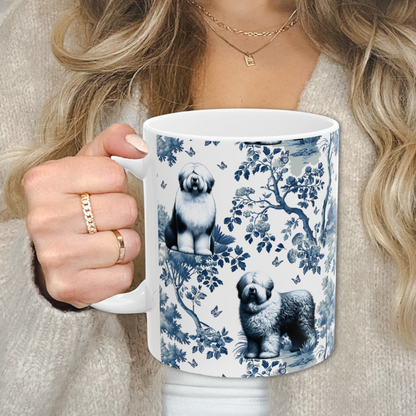 Old English Sheepdog Mug · Garden Toile · Classic