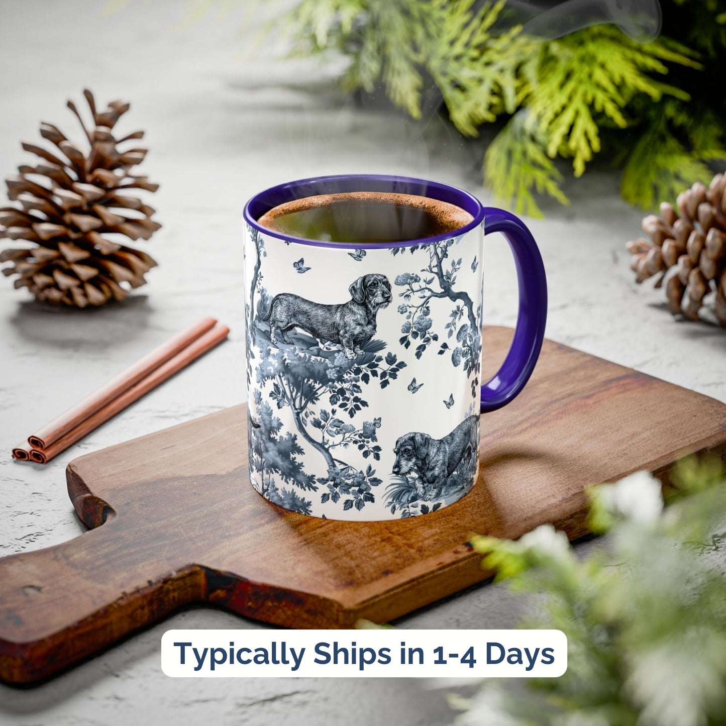 Wirehaired Dachshund - Toile