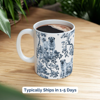 Anatolian Shepherd Mug - Toile Pattern