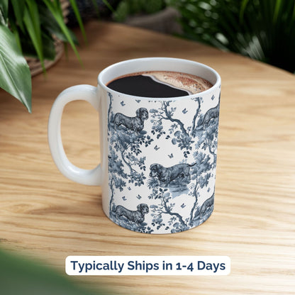 Wirehaired Dachshund Mug - Toile