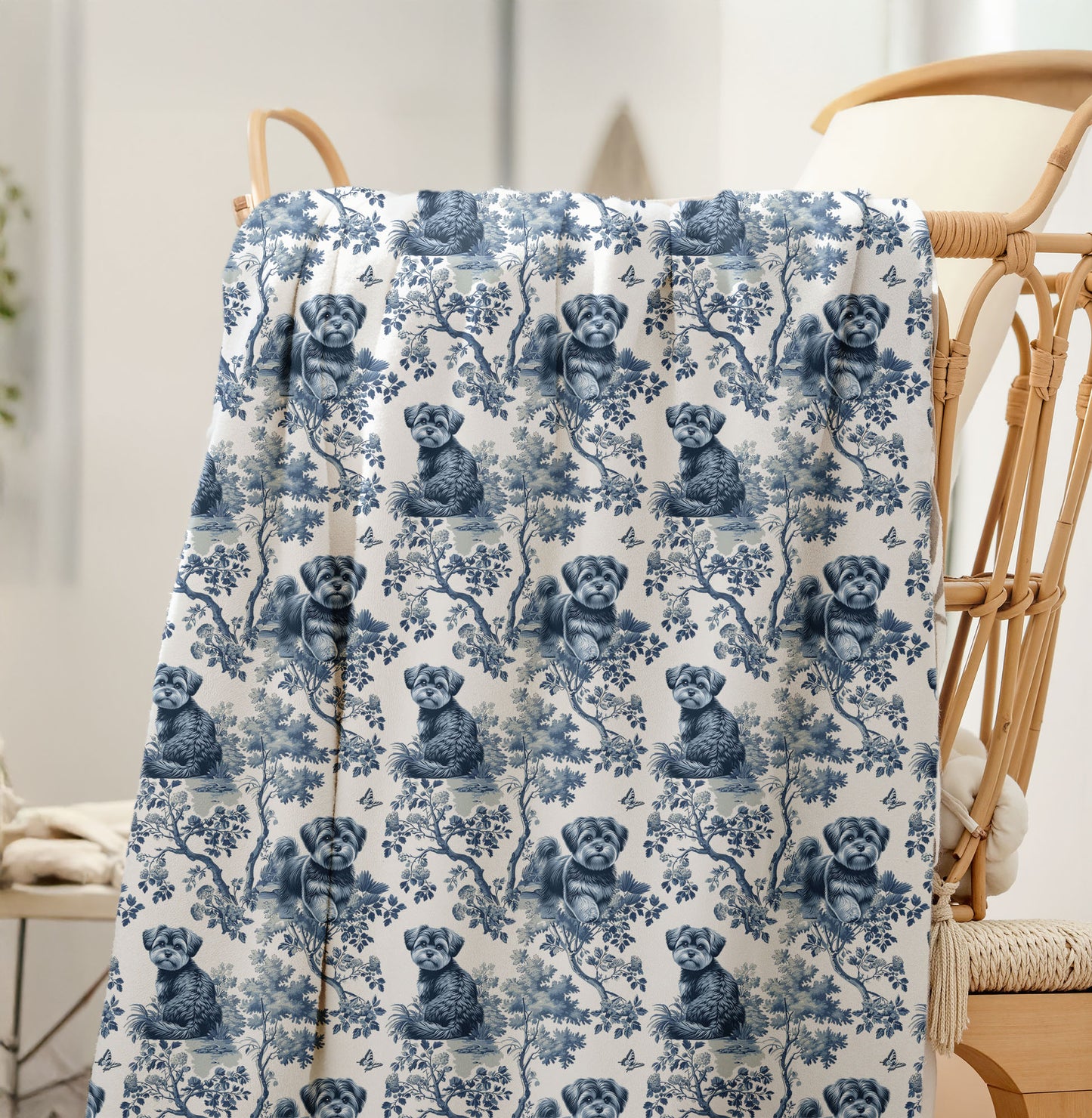 Morkie Blanket - Toile