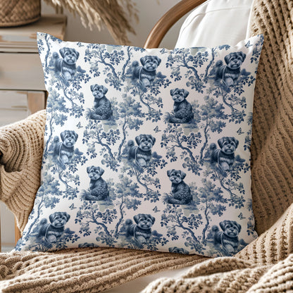 Morkie Pillow Cover - Toile