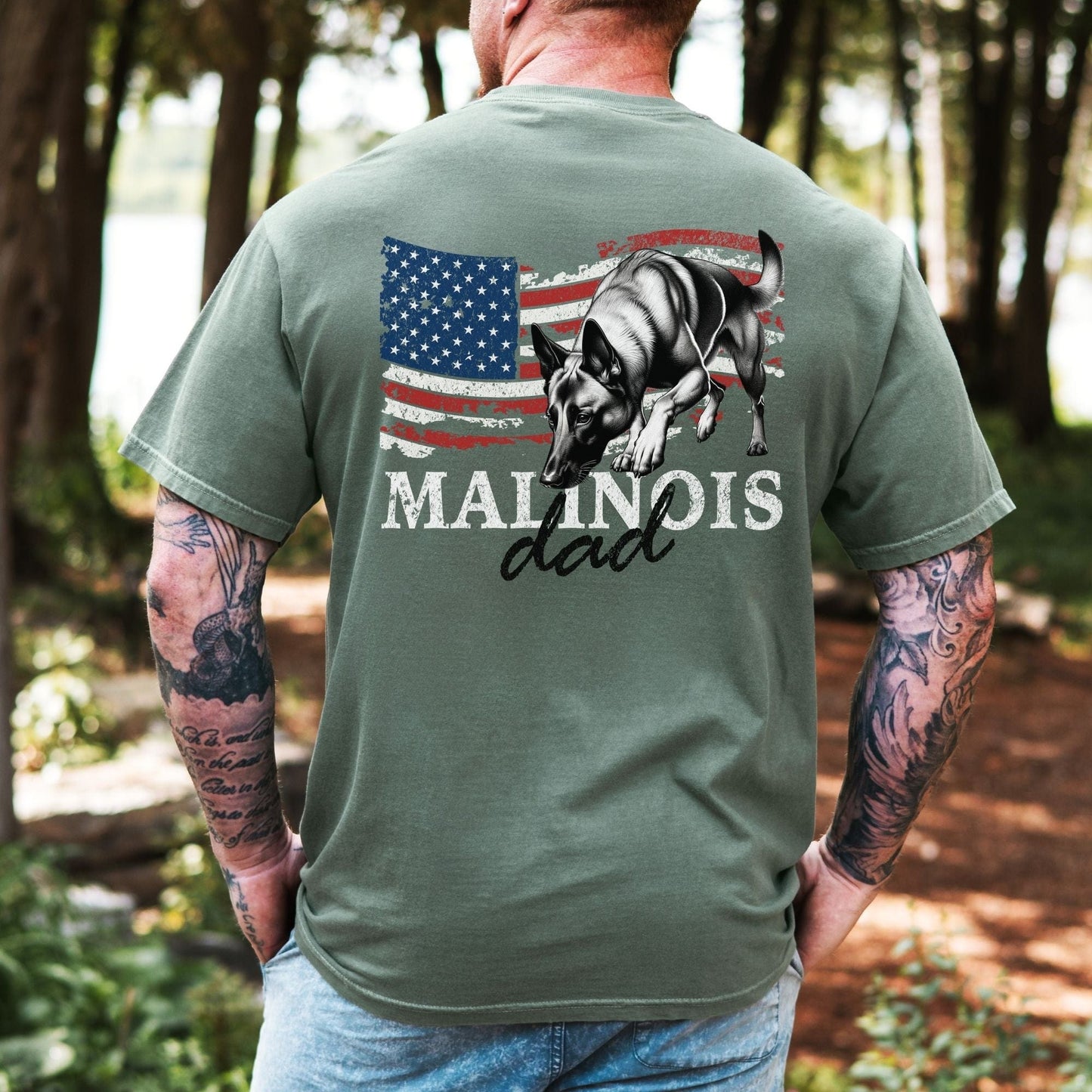 Malinois Shirt - K9 Dad