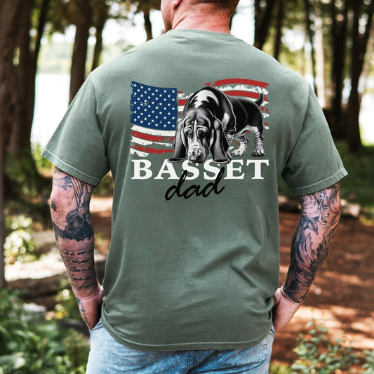 Basset Hound Shirt - Dad