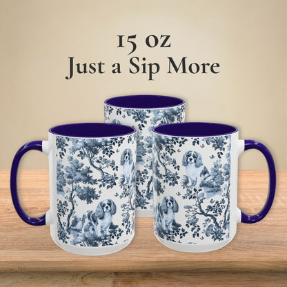 Cavalier King Charles Spaniel Mug · Garden Toile Le Deux