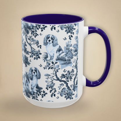 Cavalier King Charles Spaniel Mug · Garden Toile Le Deux