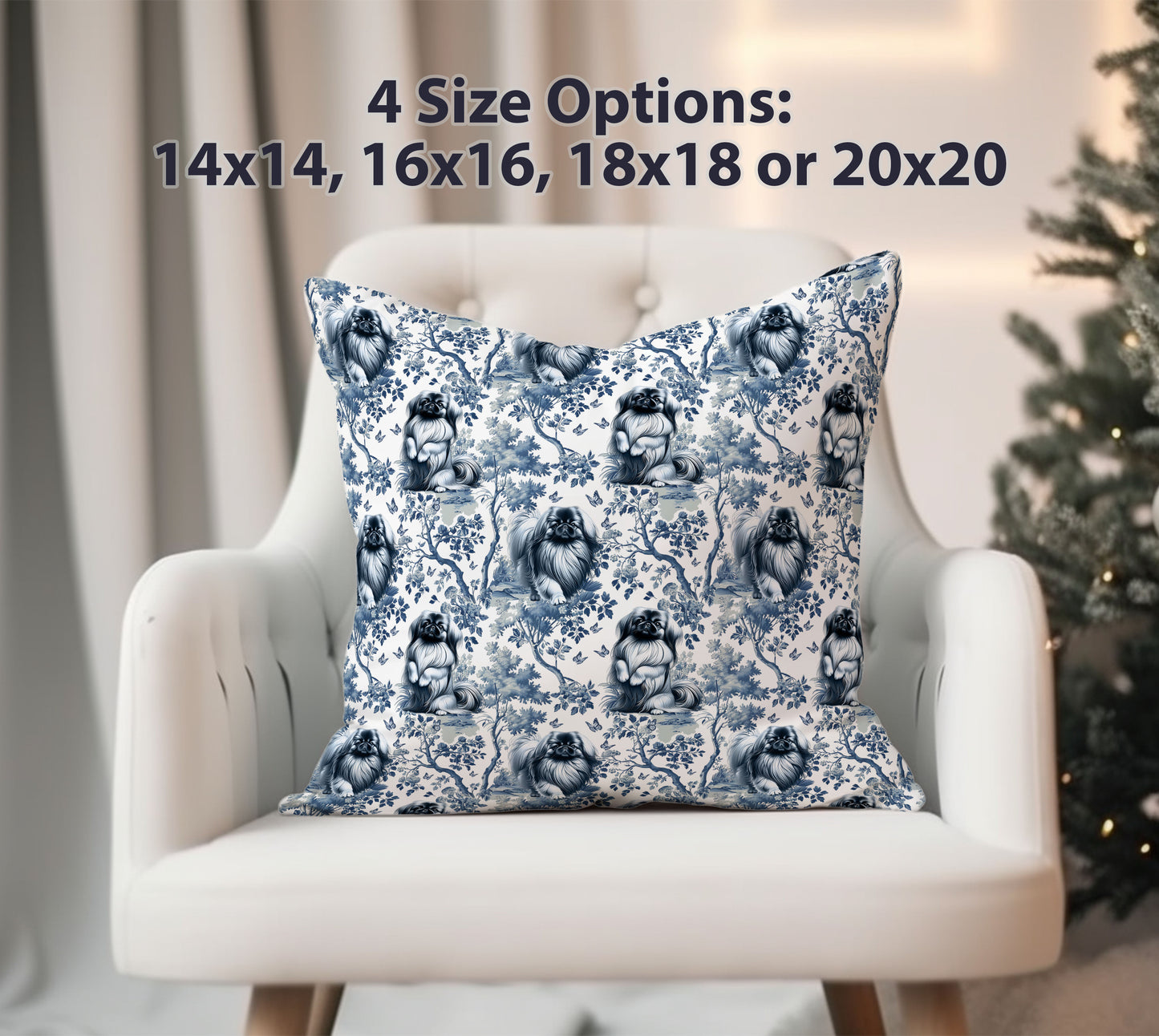 Pekingese Pillow Cover