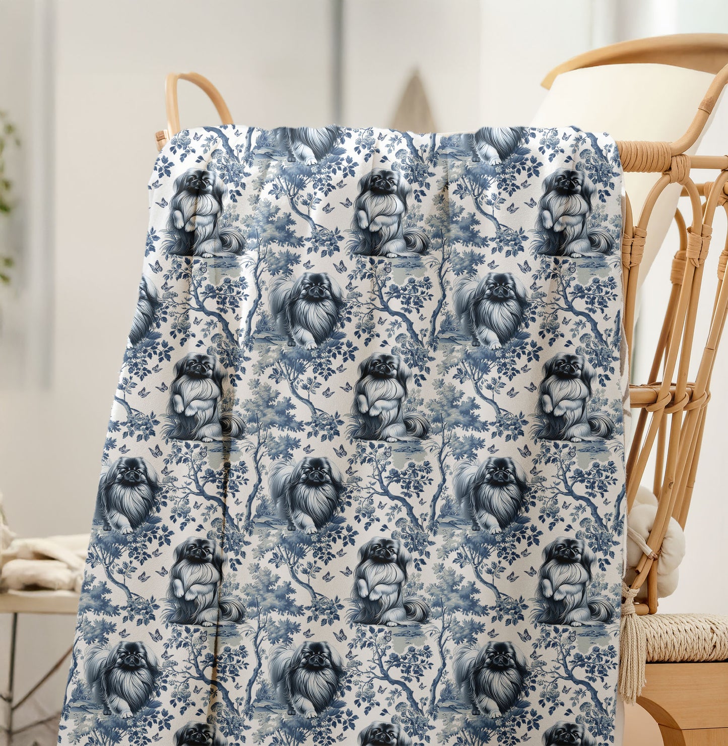 Pekingese Blanket - Toile