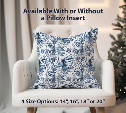 Pomeranian Pillow Cover - Toile