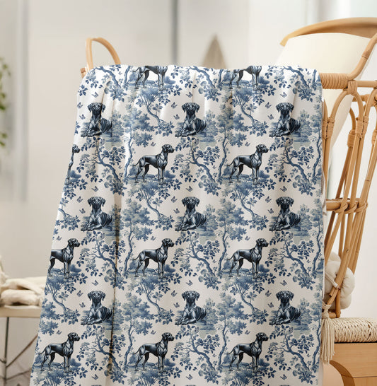 Rhodesian Ridgeback Blanket - Toile