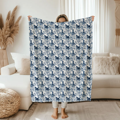 Sheepadoodle Blanket - Toile
