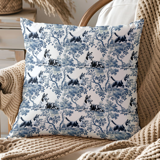 Smooth Collie Pillow Cover
