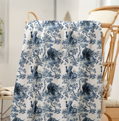 Tabby Cat Blanket - Toile