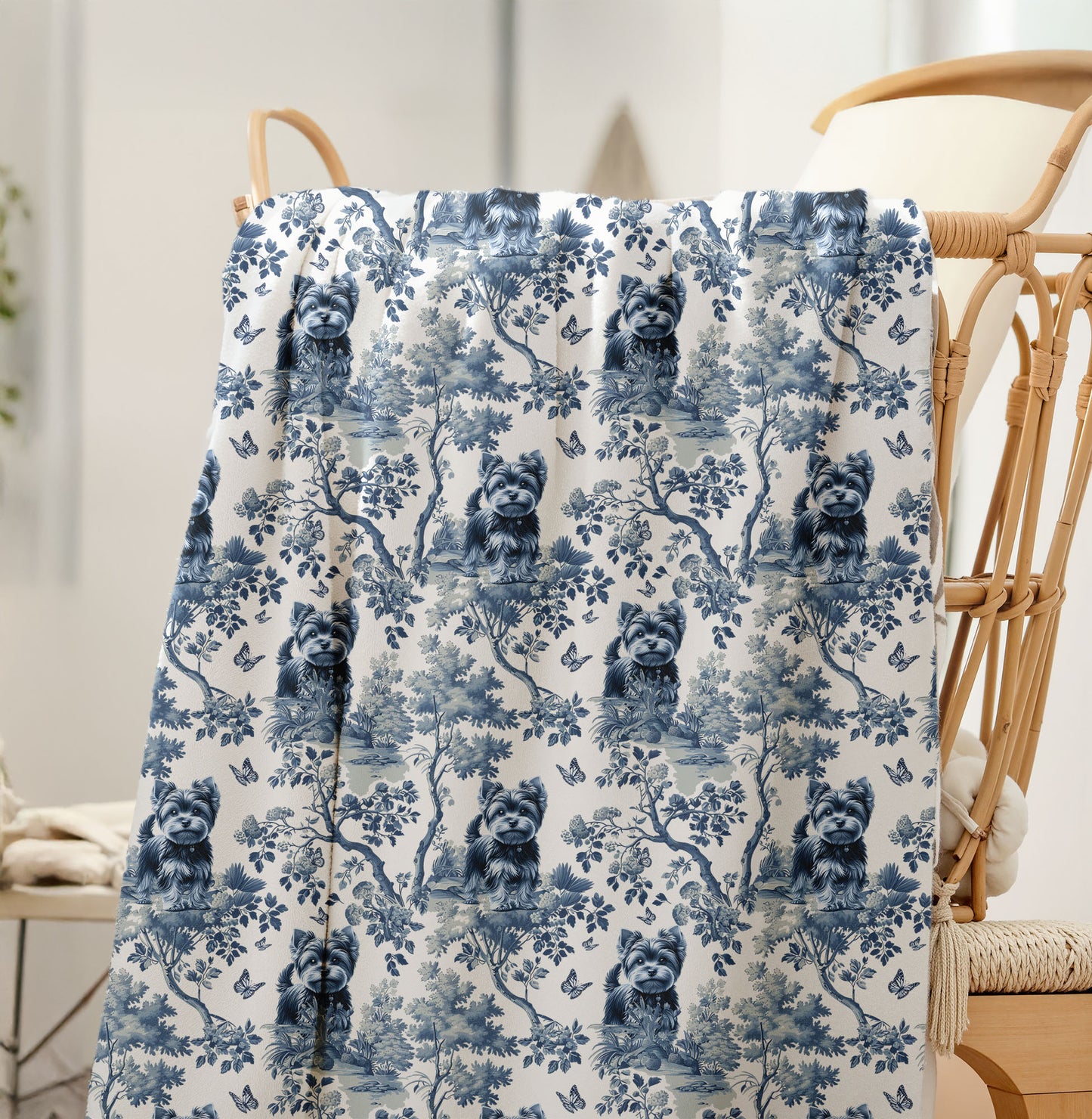 Yorkshire Terrier Blanket - Toile