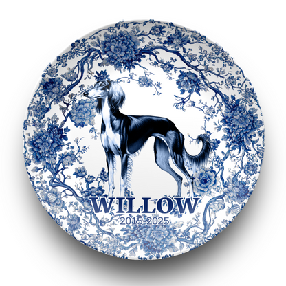 Saluki - Personalized Plate