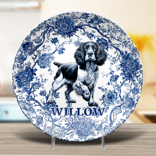 English Springer Spaniel - Personalized  Plate
