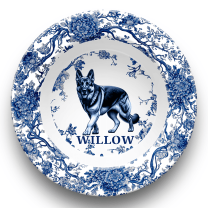 German Shepherd - Personalized Plate