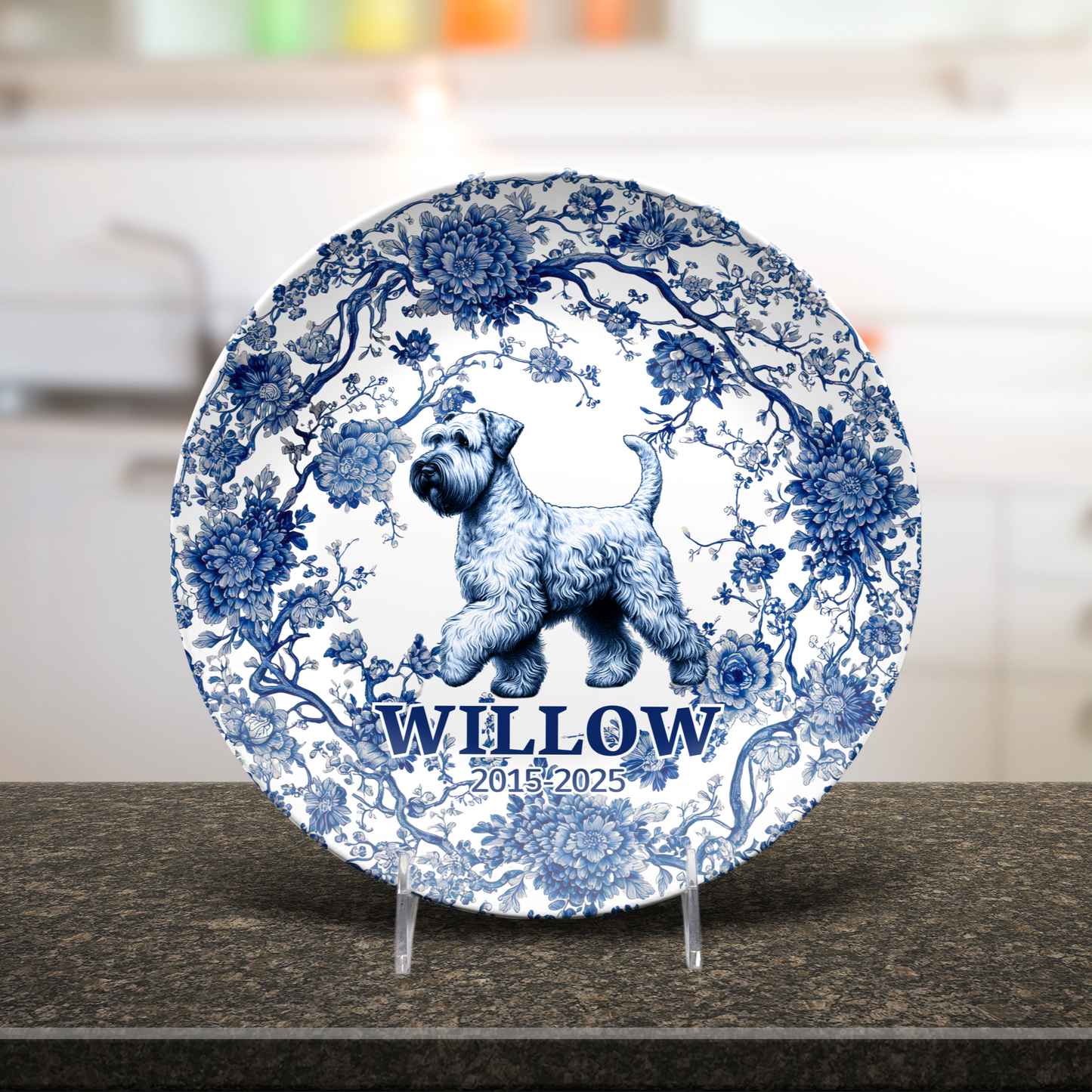 Wheaten Terrier - Personalized Plate