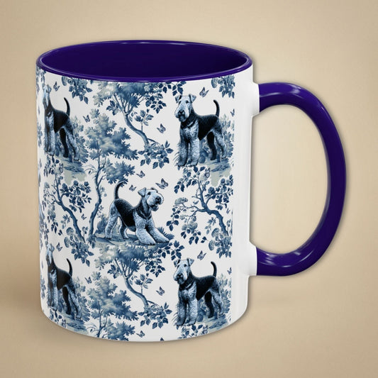 Airedale  Mug Toile