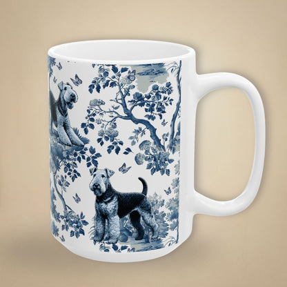 Airedale Terrier Mug - Toile