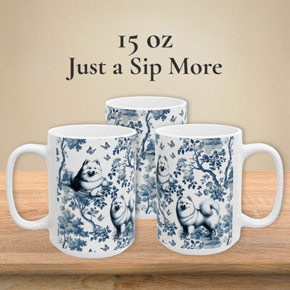 American Eskimo Mug - Toile