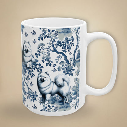 American Eskimo Mug - Toile