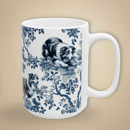 Australian Shepherd Mug - Toile