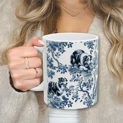 Australian Shepherd Mug - Toile