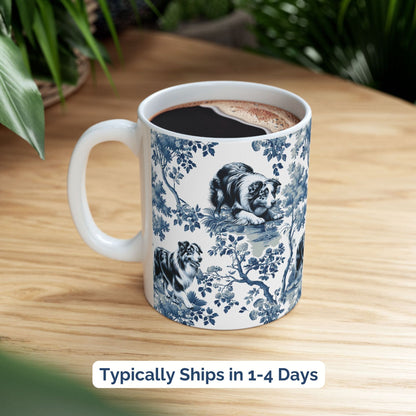 Australian Shepherd Mug - Toile