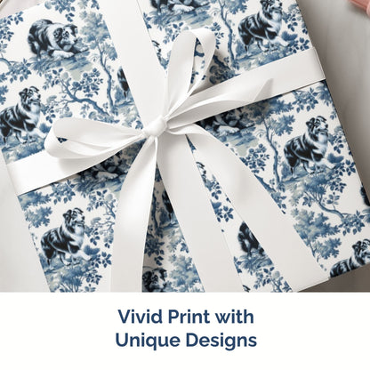 Australian Shepherd Christmas wrapping paper