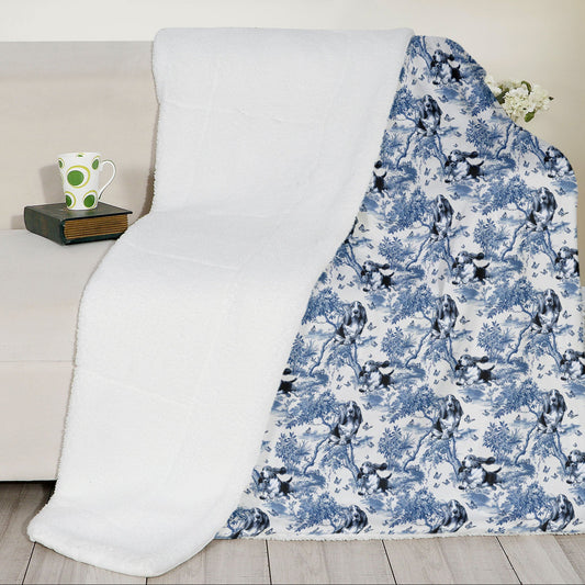 Basset Hound Blanket - Toile