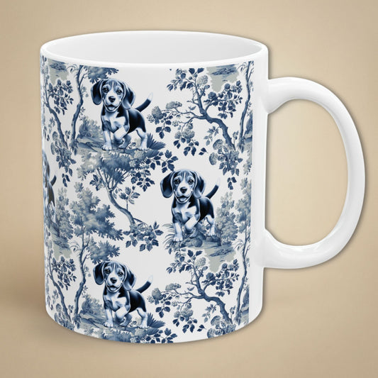 Beagle Mug - Toile