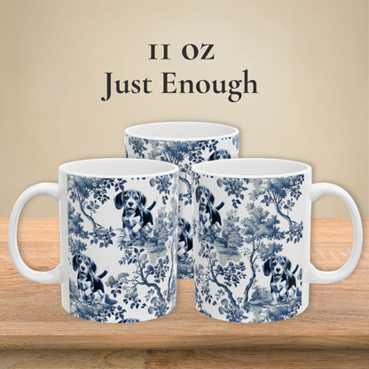 Beagle Mug - Toile