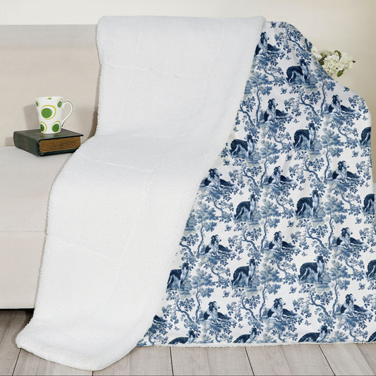 Borzoi Blanket - Toile