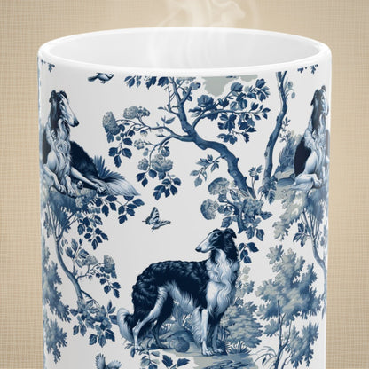 Borzoi Mug - Toile