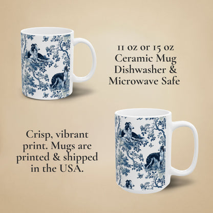 Borzoi Mug - Toile
