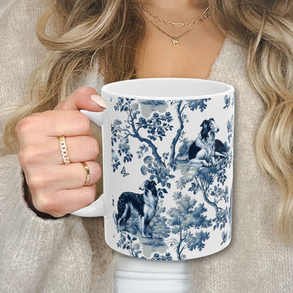 Borzoi Mug - Toile