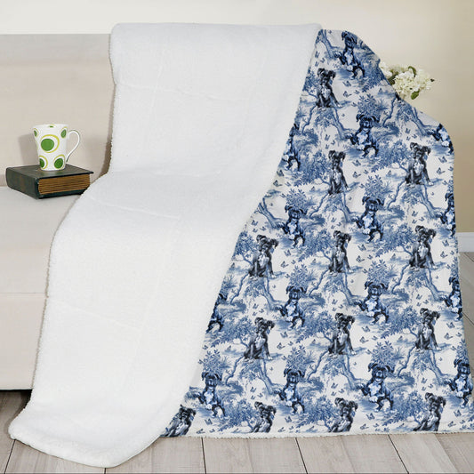 Boxer Dog Blanket - Toile