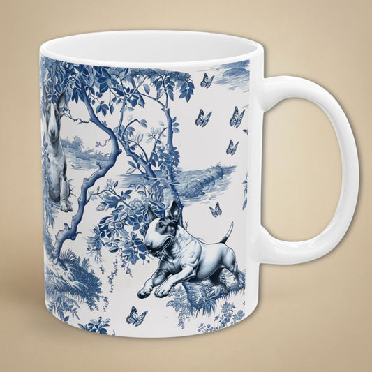 Bull Terrier Mug - Toile