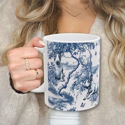 Bull Terrier Mug - Toile