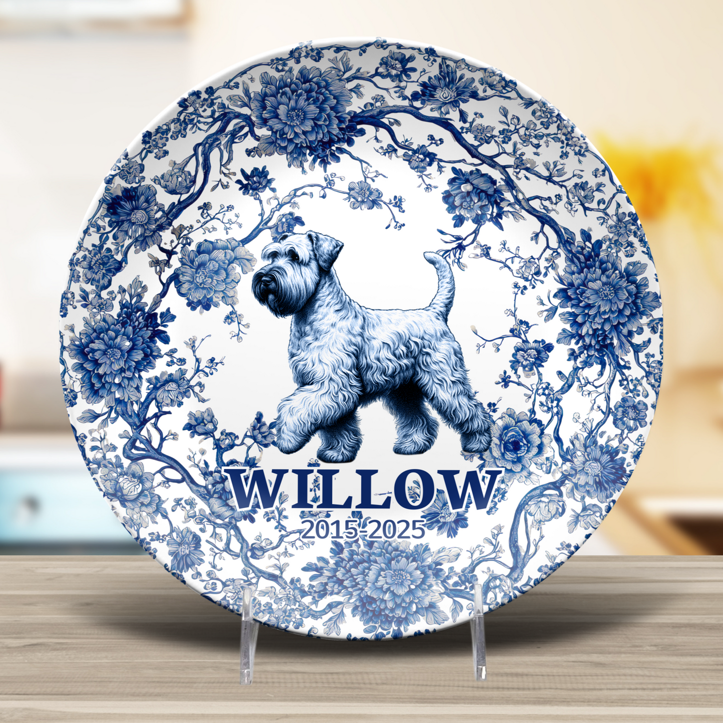 Wheaten Terrier - Personalized Plate