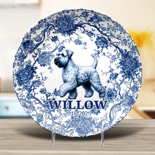 Wheaten Terrier - Personalized Plate