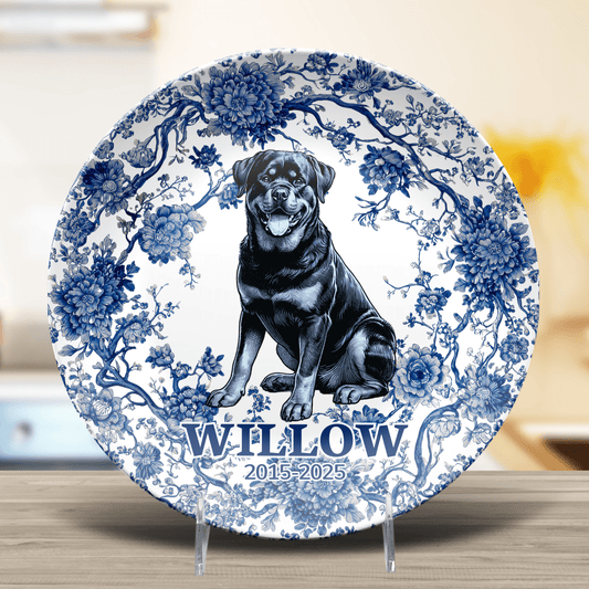 Rottweiler - Personalized Plate