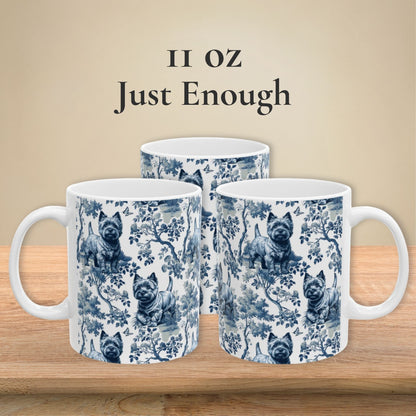 Cairn Terrier Mug - Toile