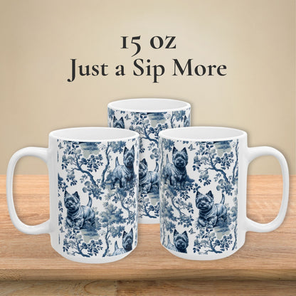 Cairn Terrier Mug - Toile