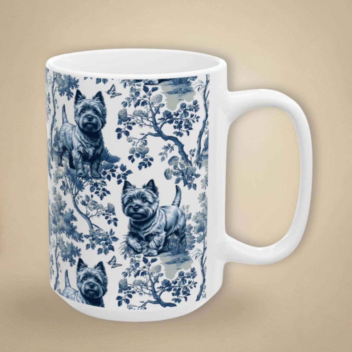 Cairn Terrier Mug - Toile