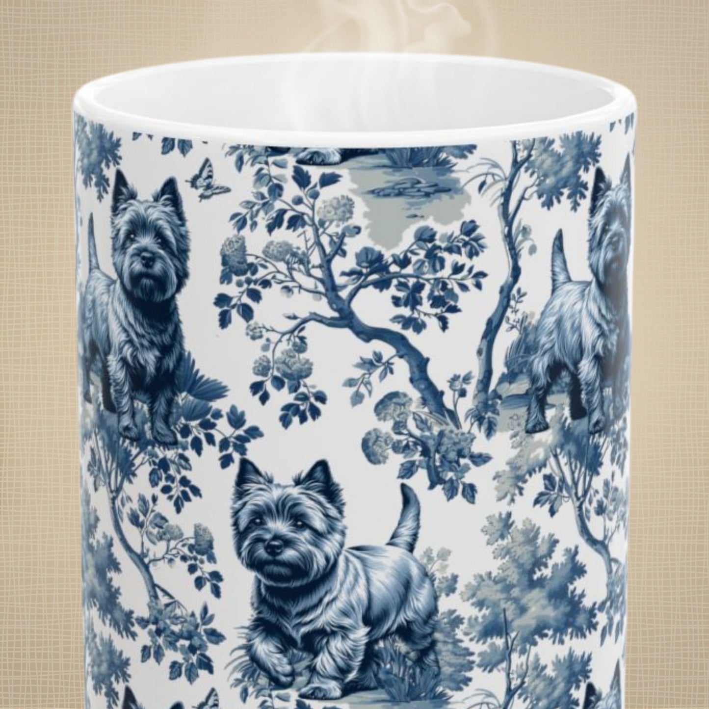 Cairn Terrier Mug - Toile