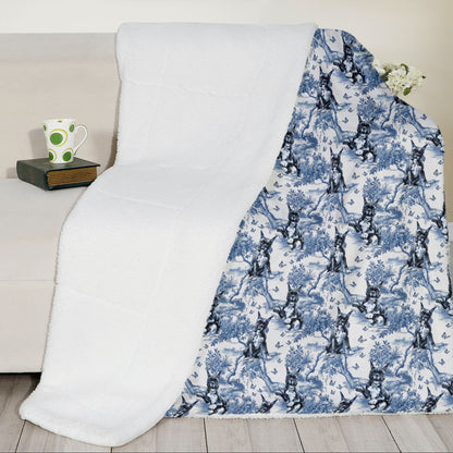Cattle Dog Blanket - Toile